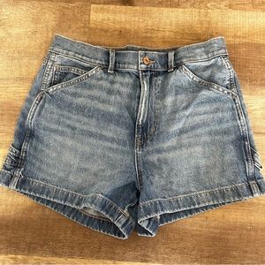 American Eagle Highest Rise 90’s Boyfriend Cargo Shorts